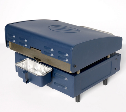 17" Portable Outdoor Griddle with Hood,Carry Bag & Tool Kit